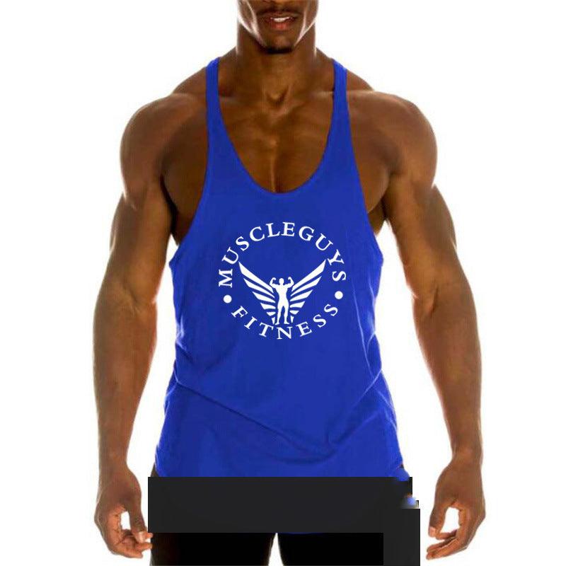 Men's Sleeveless Racerback Tank Top