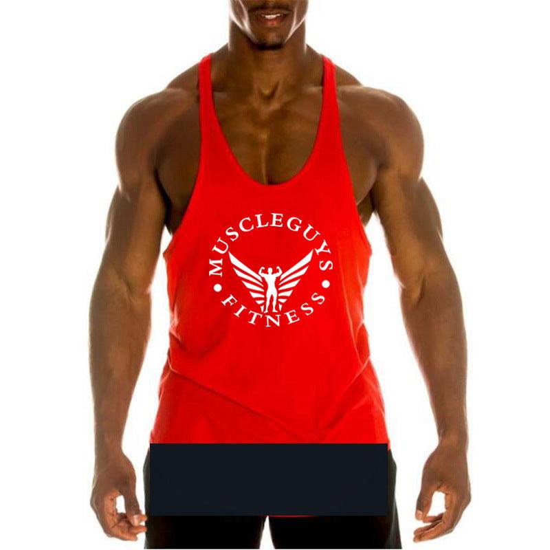 Men's Sleeveless Racerback Tank Top