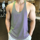 "Men's Stylish Fitness Vest - Fashion with Personality."