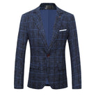 Men's Suits, Coats, Dresses, Slim-fitting Plaid Suits