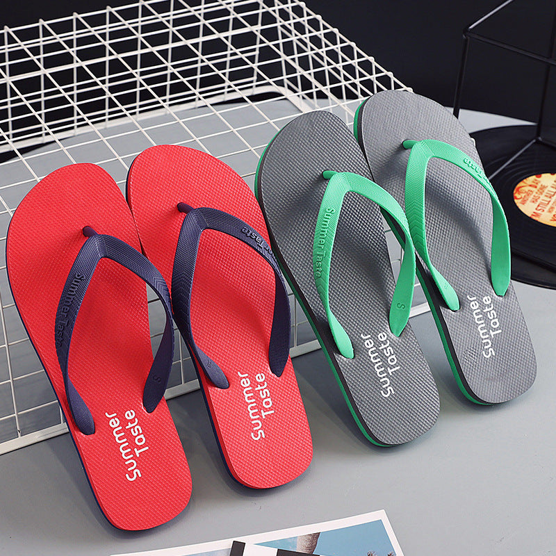 Men's Summer Flip Flops - Thong Beach Sandals