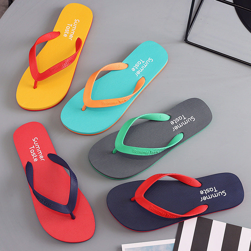 Men's Summer Flip Flops - Thong Beach Sandals