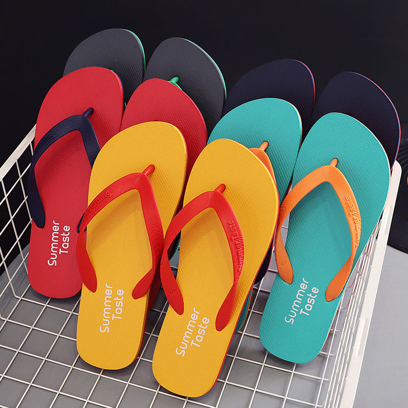 Men's Summer Flip Flops - Thong Beach Sandals