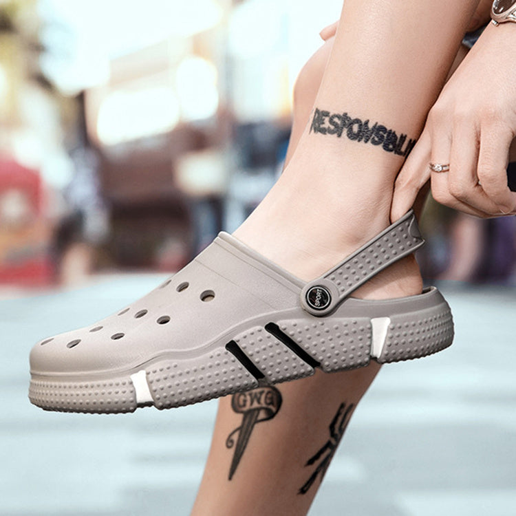 Men's Summer Sandals - Beach Slippers with Hole Design