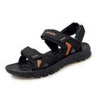 Men's Summer Velcro Sandals - Breathable Beach Shoes