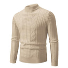 Men's Sweater Woven Casual Sweater Pullover Sweater Bottoming Shirt