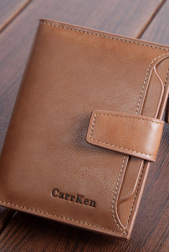 Wallets Men Button Men's Wallets – Bloomjay