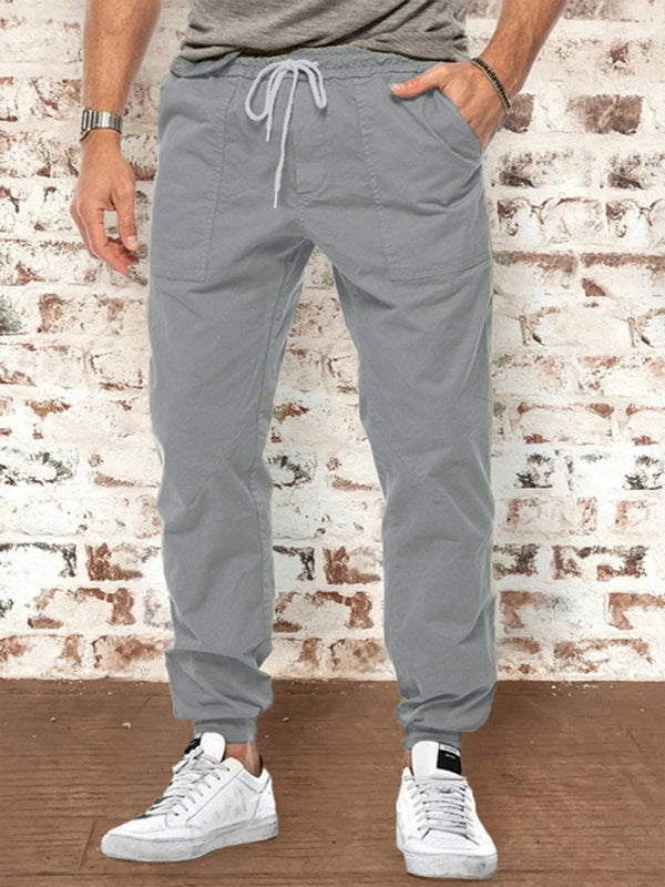 Men's casual pants trendy loose trousers