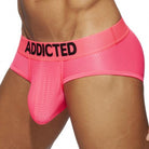 Men's mesh briefs: Breathable nylon fabric for comfortable and stylish youth underwear.