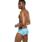 Men's printed cotton underwear: Combining style with comfort for a sexy and cozy fit.