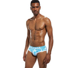 Men's printed cotton underwear: Combining style with comfort for a sexy and cozy fit.