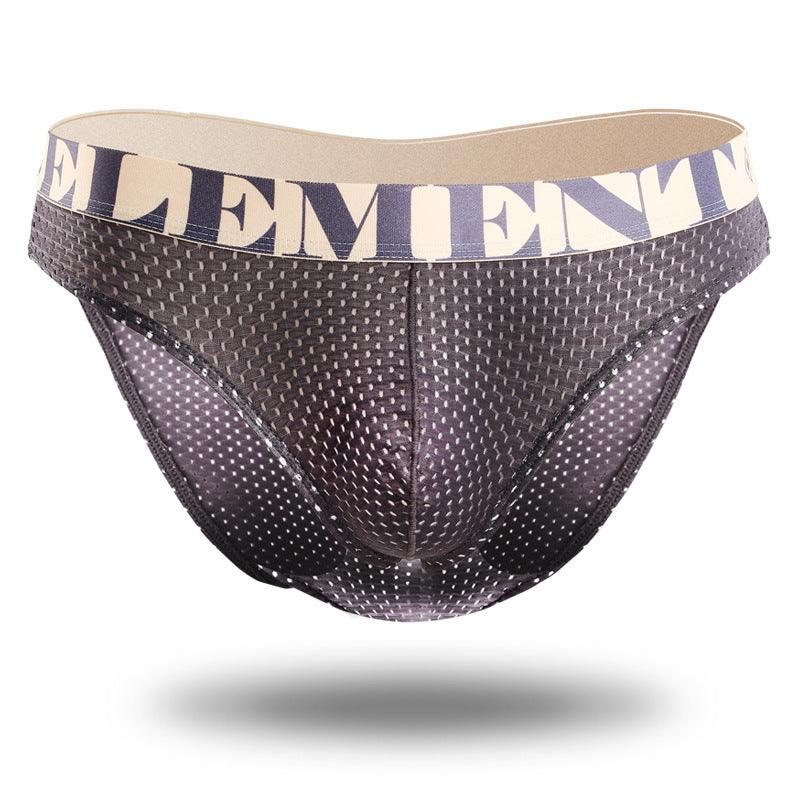 Men's summer briefs made of ice silk for exceptional breathability and comfort.