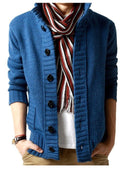 Men's sweaters for autumn and winter new cardigan sweaters