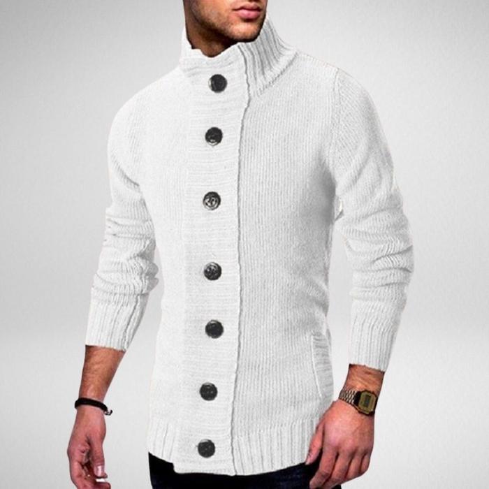 Men's sweaters for autumn and winter new cardigan sweaters