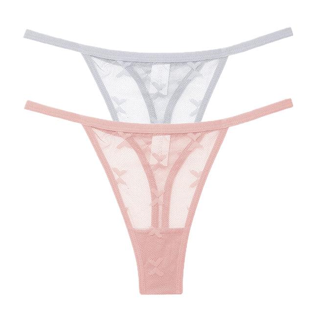 Mesh G-String Women's Panties Transparent Underwear