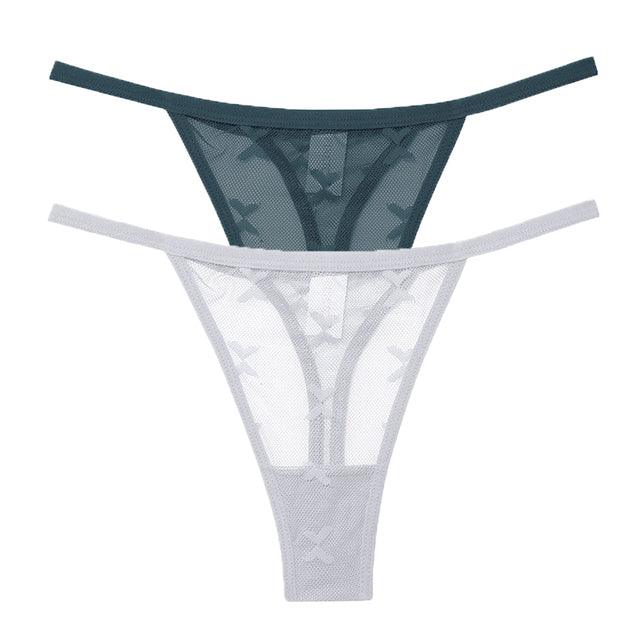 Mesh G-String Women's Panties Transparent Underwear