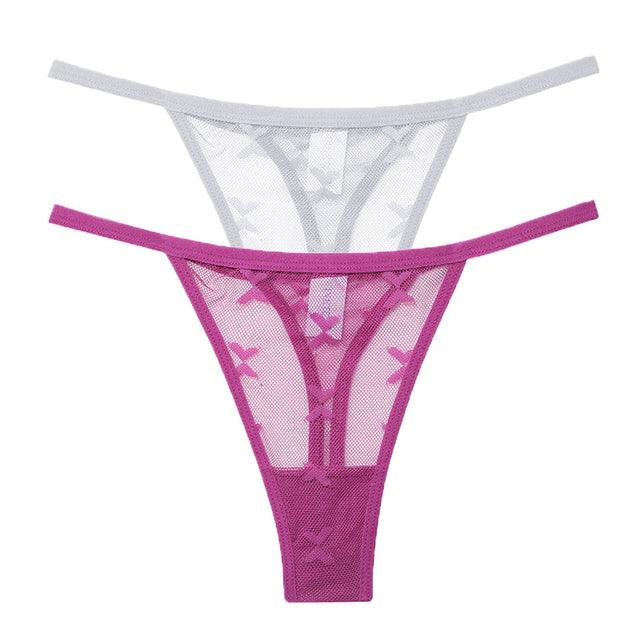 Mesh G-String Women's Panties Transparent Underwear