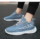 Mesh Sneakers Men Lace Up Running Shoes