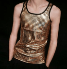 Metallic Clubwear Tank