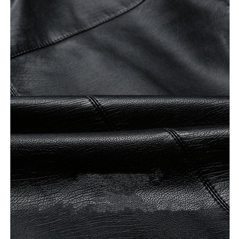 Middle-Aged And Elderly Men's Leather Jackets