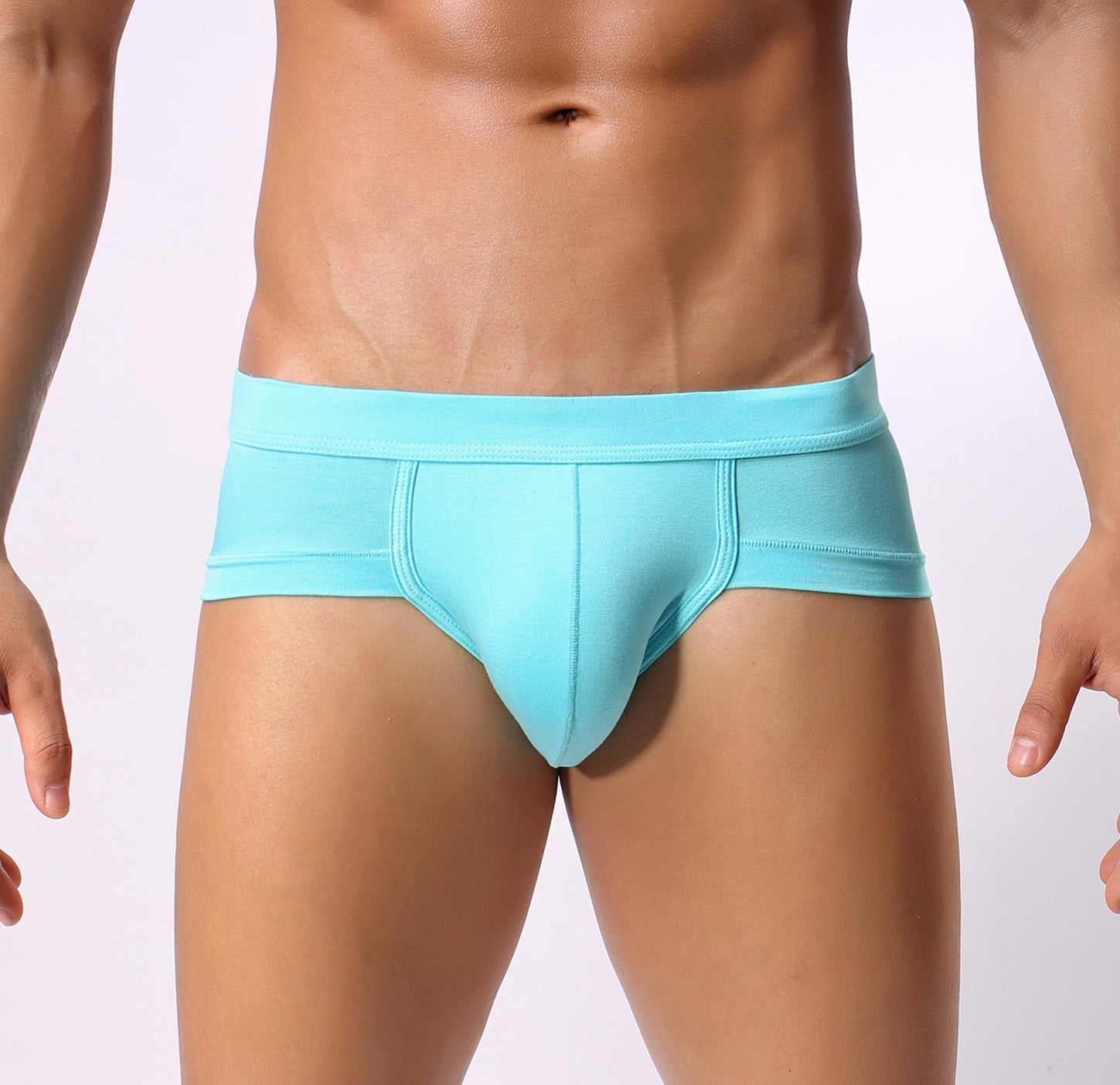 Modal U-shaped briefs: Comfortable and breathable choice for men seeking support and softness.