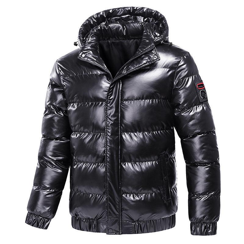 "Motorcycle Coat for Men - Warm Winter Fashion."