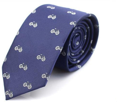 Narrow Cartoon Tie - Casual Fashion Style