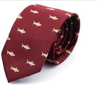 Narrow Cartoon Tie - Casual Fashion Style