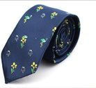 Narrow Cartoon Tie - Casual Fashion Style