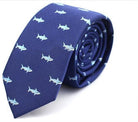 Narrow Cartoon Tie - Casual Fashion Style