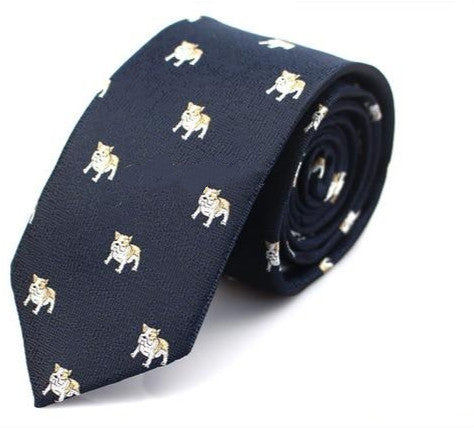 Narrow Cartoon Tie - Casual Fashion Style