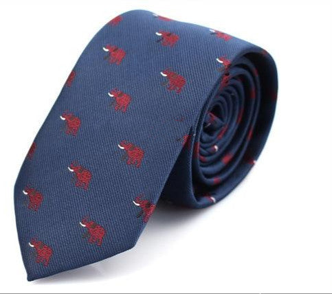 Narrow Cartoon Tie - Casual Fashion Style