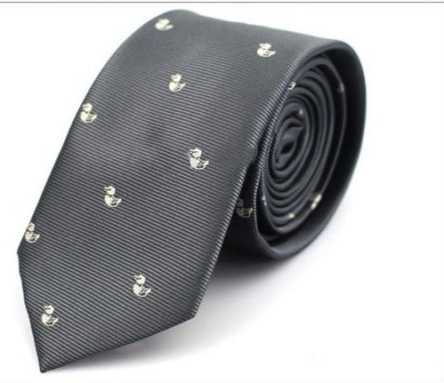 Narrow Cartoon Tie - Casual Fashion Style