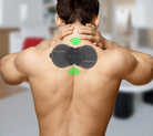 Neck Massager: Mini Pulse. Targets shoulder. 80V strength. Compact. 25g.