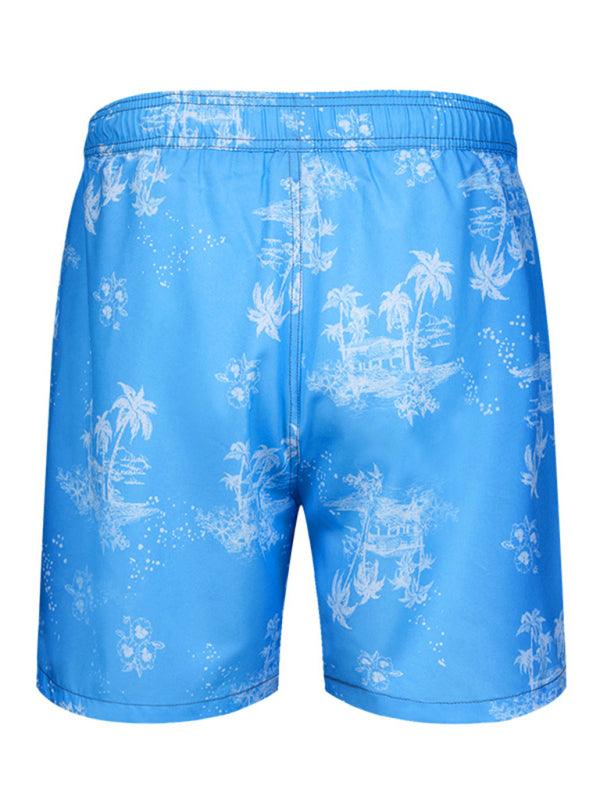 New Arrival Men's Seaside Travel Casual Shorts Sports Surfing Swimming Trunks Casual Cropped Pants