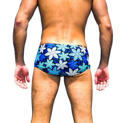 New Men Swimming Boxer Trunks