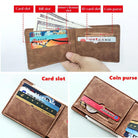 New Men Wallets Small Money Purses Design