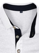 New Men's Long Sleeve Lapel Bottoming POLO Shirt Top