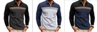 New Polo Collar Polo Men's T-shirt