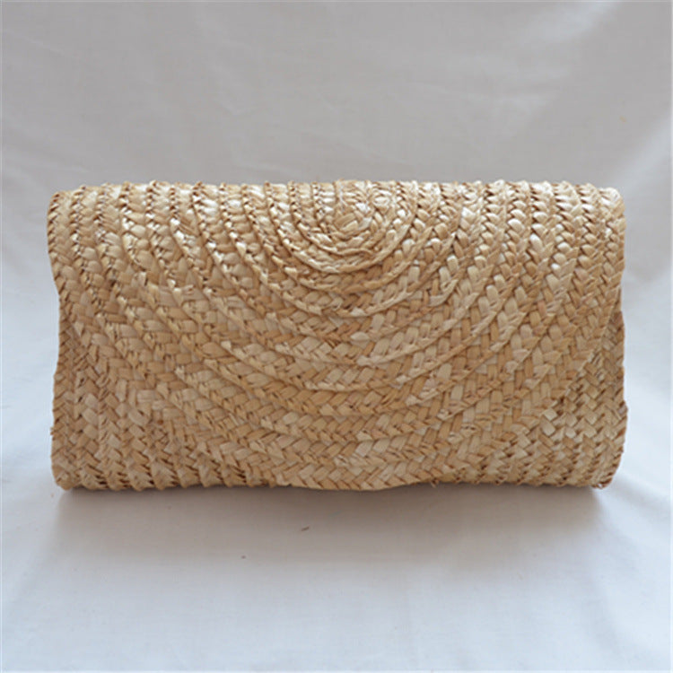 New Style Straw Woven Bag Hand-woven Clutch