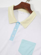 New fashionable and versatile casual lapel polo shirt