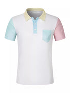 New fashionable and versatile casual lapel polo shirt