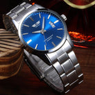 New watches, men's single day steel watches, non mechanical watches, foreign trade watches wholesale