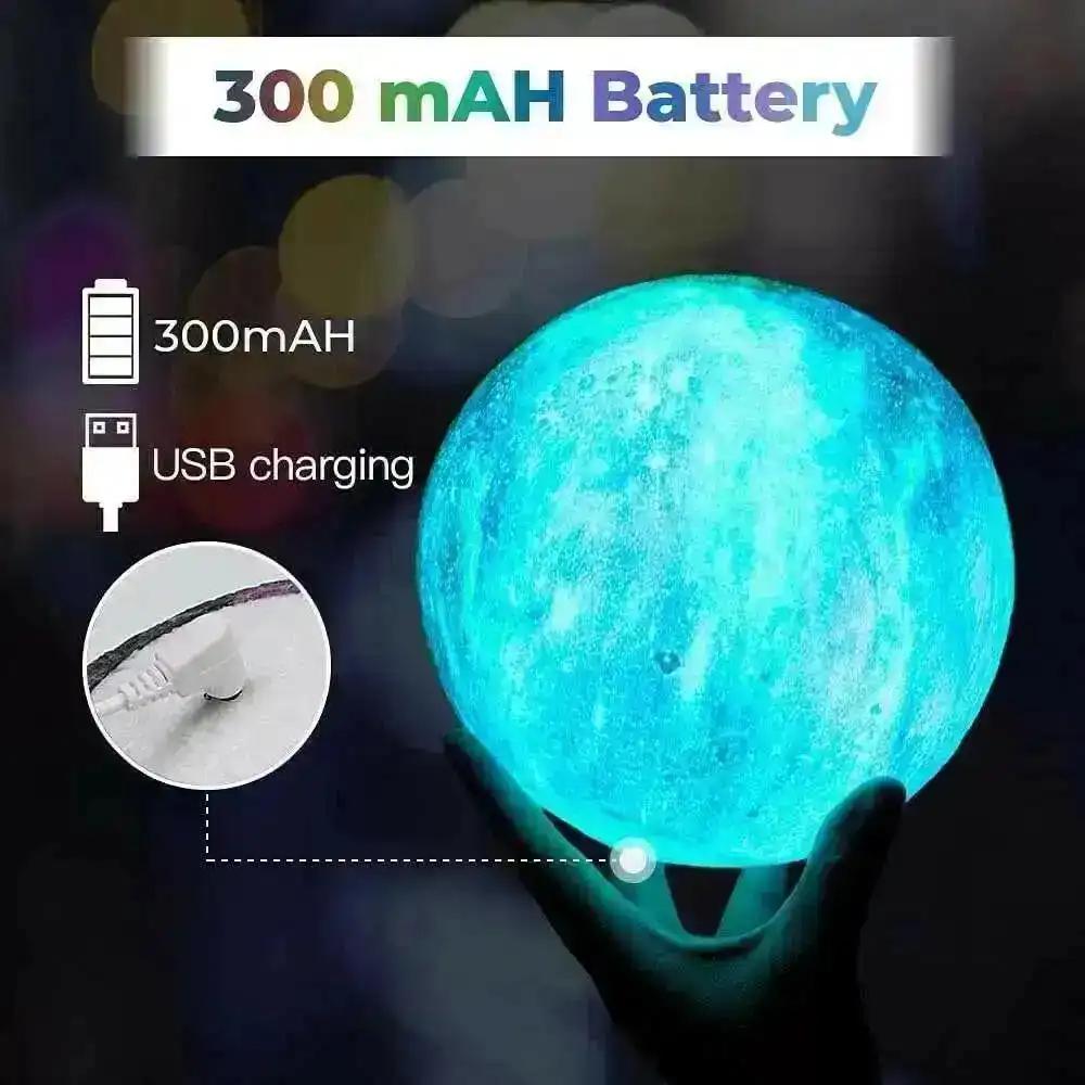 Night Light: 3D Galaxy, LED Night Light Touch Control, color changing, 16 colors.