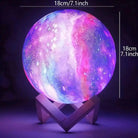 Night Light: 3D Galaxy, LED Night Light Touch Control, color changing, 16 colors.