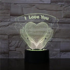 Night Light: A 3D Valentine's Day Gift Featuring Hands Holding Love.