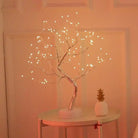 Night Light Tree: Pearl Starry Touch adjustable branches for ambiance.