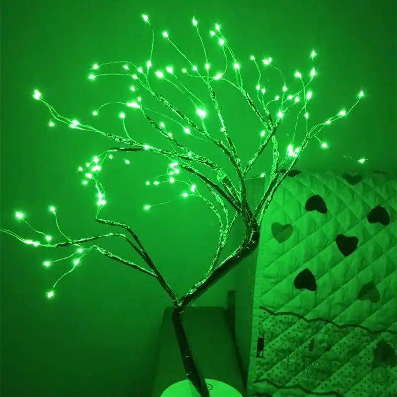 Night Light Tree: Pearl Starry Touch adjustable branches for ambiance.