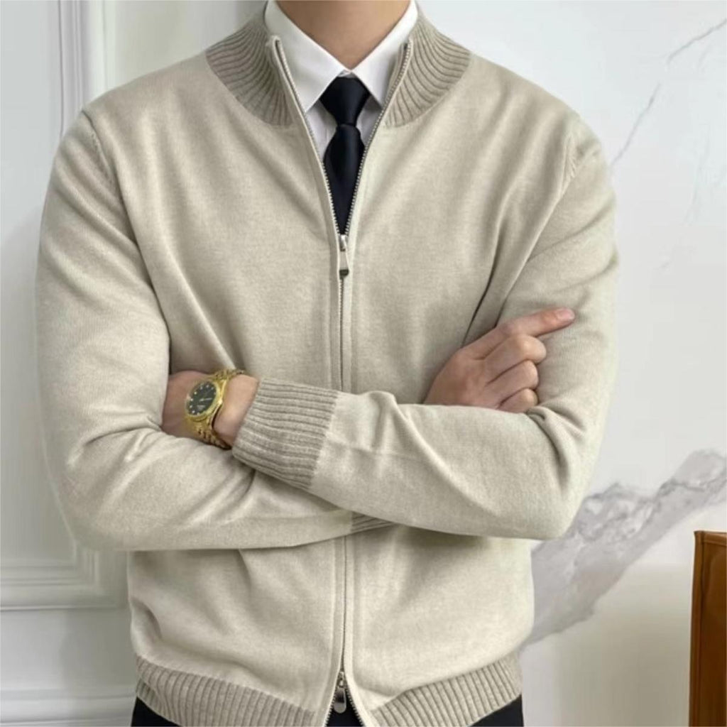 Knitwear Coat For Men Trendy Brand Long Sleeve - Bloomjay