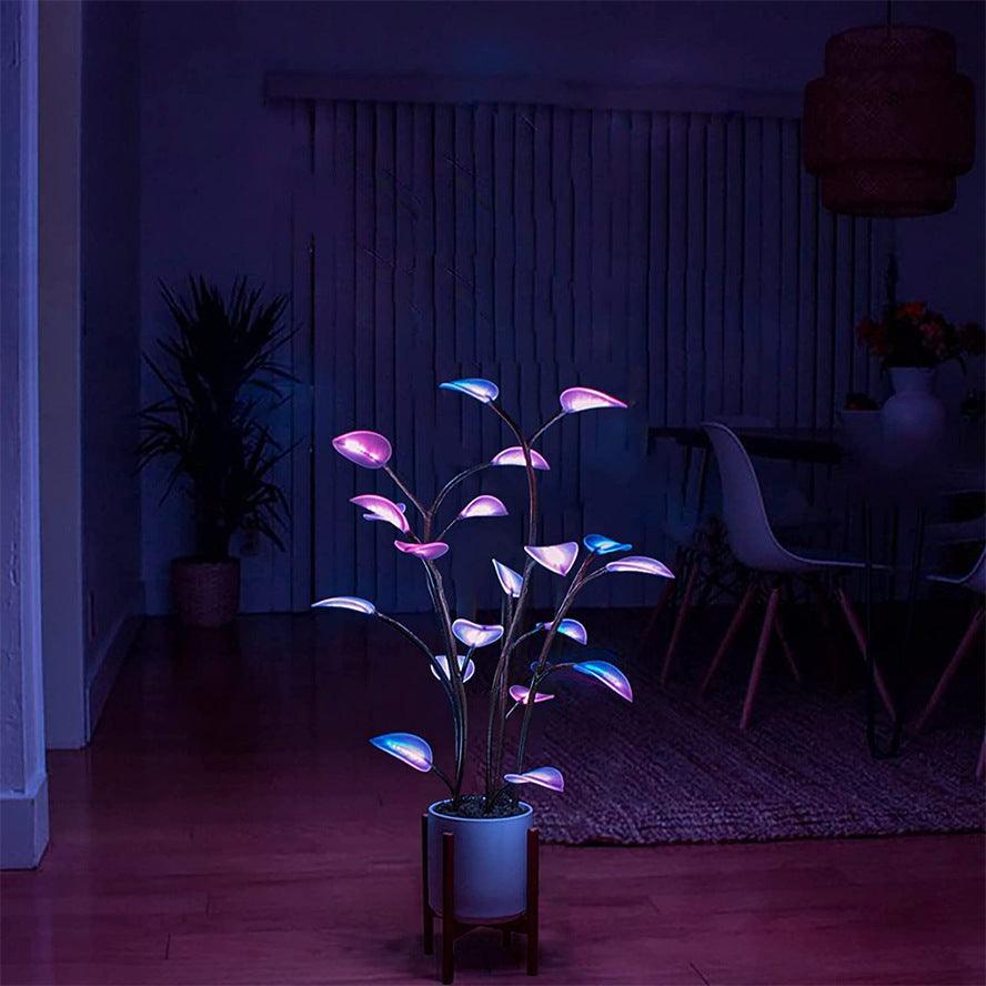 Plant Lamp LED Night Lights Artificial Bonsai Houseplant